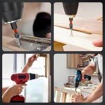 Saipor 10-Piece PH2 Anti-Slip Screwdriver Bit Set