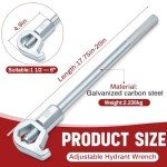 Heavy Duty Fire Hydrant Wrench Tool Set
