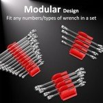 Magnetic Wrench Organizer Set - 48 Pieces
