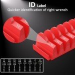 Magnetic Wrench Organizer Set - 48 Pieces