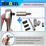 37-Piece Mini Ratchet Tool Set for Tight Spaces