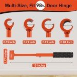 Hinge Gap Adjustment Wrench Tool Set - Orange