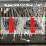 Magnetic Wrench Organizer Set - 48 Pieces