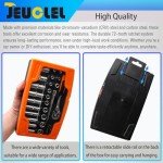 37-Piece Mini Ratchet Tool Set for Tight Spaces