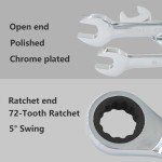 2-Pack 6mm Ratchet Wrench Set for Bikes