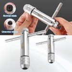 Adjustable Tap Wrench Set with T-Handle
