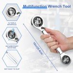 52-in-1 Universal Adjustable Ratchet Wrench Tool
