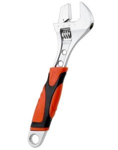 QWORK® 3-in-1 Adjustable Wrench with Soft Grip