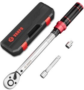 VANPO 1/2 Inch Torque Wrench Kit with Extensions