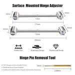 Door Hinge Adjustment Tool Set - 2 Pieces