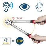 VANPO 1/2 Inch Torque Wrench Kit with Extensions