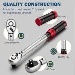 VANPO 1/2 Inch Torque Wrench Kit with Extensions
