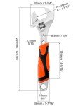 QWORK® 3-in-1 Adjustable Soft Grip Wrench