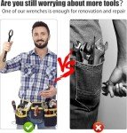 Gmngis Double End Universal Adjustable Wrench 6-25mm