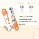 Voarge 1/4" Magnetic Ratchet Wrench & Bits