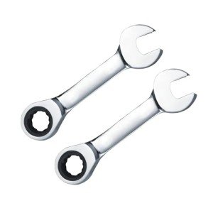 2-Pack 10mm Stubby Ratchet Wrenches for Bikes