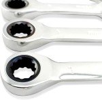 2-Pack 10mm Stubby Ratchet Wrenches for Bikes