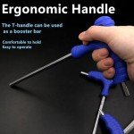 TOP-VIGOR 2Pcs 1.5mm T-Handle Hex Keys