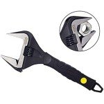 215mm Adjustable Spanner with Extra Wide Jaw