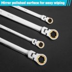 DURATECH 8x9mm Extra Long Flex-Head Wrench