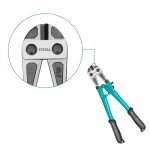 TOTAL 12" Steel Side Cutters Pliers for Construction