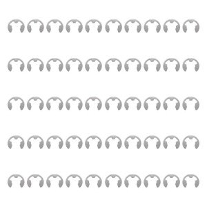 100Pcs M4 Stainless Steel E Clips for Fastening