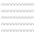 100Pcs M4 Stainless Steel E Clips for Fastening