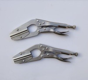 Heavy Duty Locking Pliers for Hose Clamping (2-Pack)