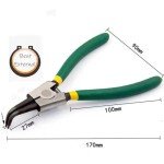 7-Inch Bent Snap Ring Pliers for Easy Use