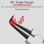 7-Inch Bent Snap Ring Pliers for Easy Use