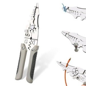 Heavy-Duty Multifunctional Wire Stripper and Crimper
