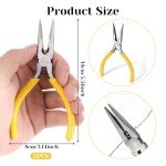Giantree 2-Pack Small Needle Nose Pliers, 5.5