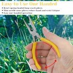 Giantree 2-Pack Small Needle Nose Pliers, 5.5