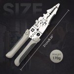 Heavy-Duty Multifunctional Wire Stripper and Crimper