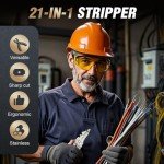 21-in-1 Wire Stripper & Voltage Tester Set