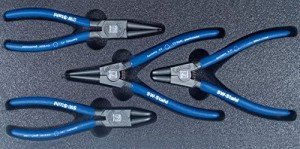 SW-Stahl 4-Piece Circlip Pliers Set
