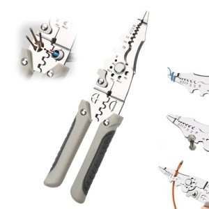18-in-1 Foldable Wire Stripper Tool with Plier