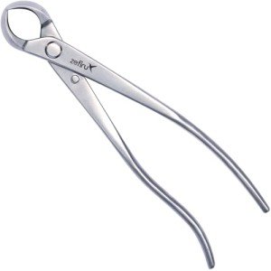 Zefiru Stainless Steel Curved Bonsai Pruner 210mm