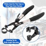 100Pcs Spring Hose Clamps & Pliers Set