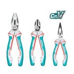 TOTAL 3-Piece Reinforced Pliers Set