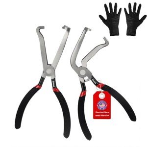 Automotive Electrical Disconnect Pliers Set - 2 Pieces