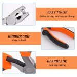 Wire Cage Buckle Clips and Pliers Set - 300 Pcs