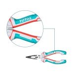TOTAL 3-Piece Reinforced Pliers Set