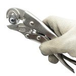 Locking Pliers with Wire Cutter & 3-Side Jaw