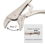 Heavy Duty 10-Inch Curved Jaw Locking Pliers