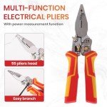 8-in-1 Multifunction Wire Stripper and Voltage Tester