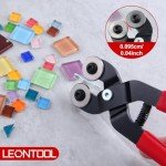 LEONTOOL 6.5-Inch Heavy Duty Glass Tile Nipper