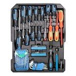 Güde 500-Piece Tool Set in Trolley Case