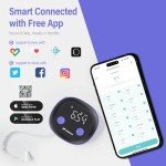 Fitdays Bluetooth Smart Body Tape Measure - Purple