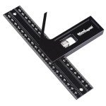 200mm Combination Square for Precision Woodworking Tasks